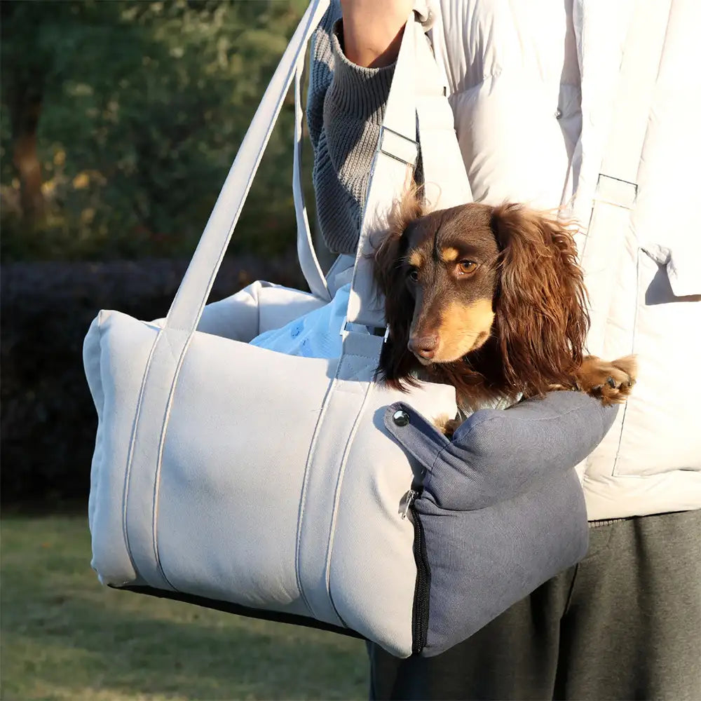 Thick Full-Lining Dual-Purpose Travel Bag Center Console Dog Car Seat