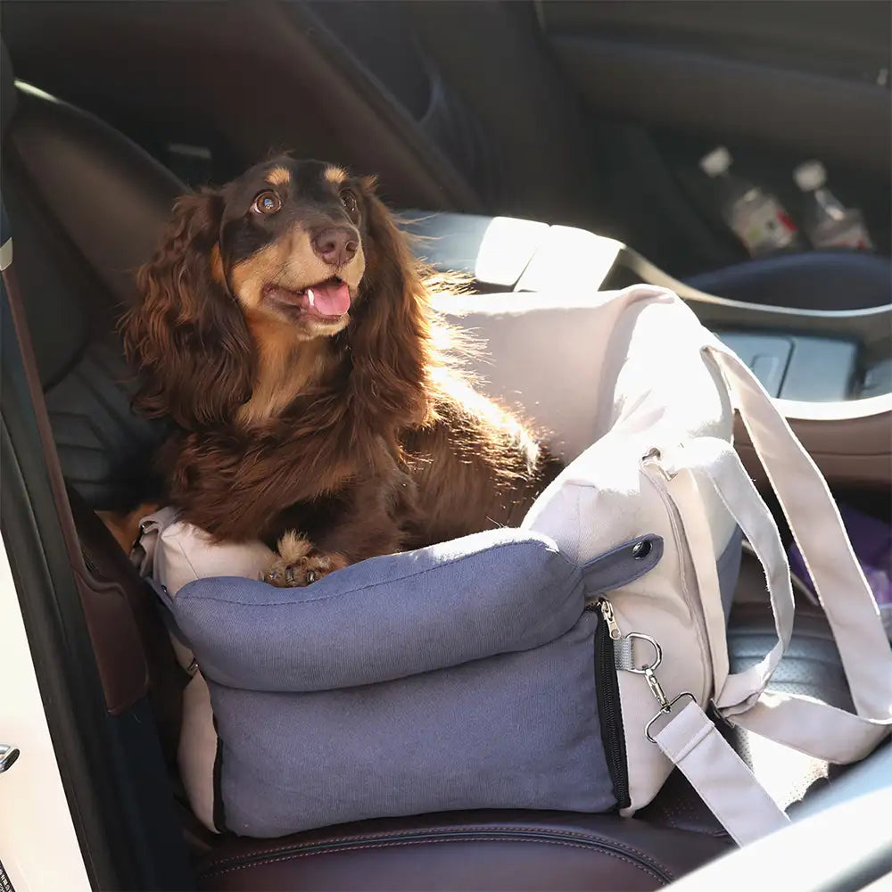 Thick Full-Lining Dual-Purpose Travel Bag Center Console Dog Car Seat