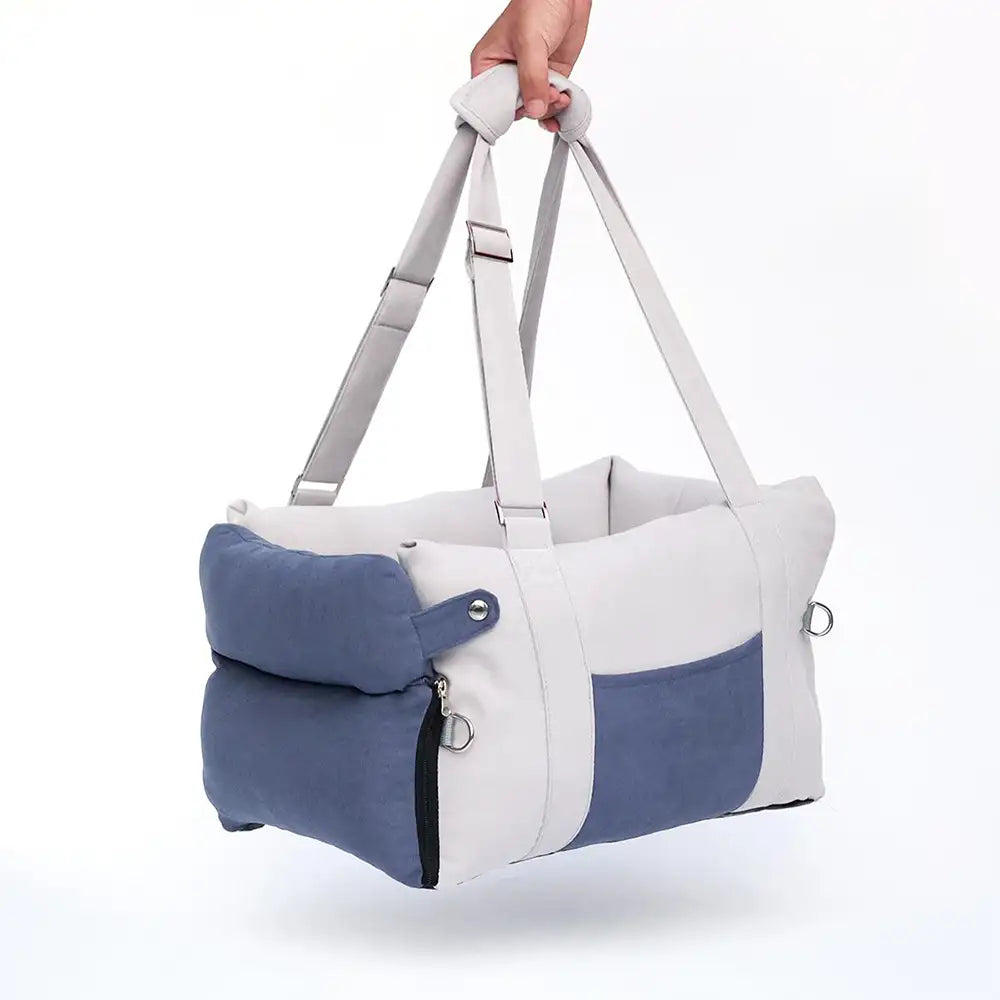 Thick Full-Lining Dual-Purpose Travel Bag Center Console Dog Car Seat
