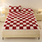 Topper de plataforma de felpa y funda de almohada