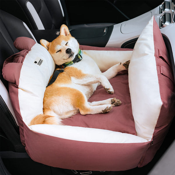Orejas de oso cama de seguridad para el automóvil para perros