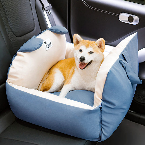 Orejas de oso cama de seguridad para el automóvil para perros