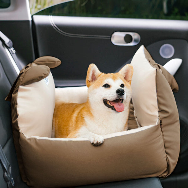 Orejas de oso cama de seguridad para el automóvil para perros