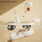 Pet Feeding Bowl Station Food Dispenser With Automatic Water