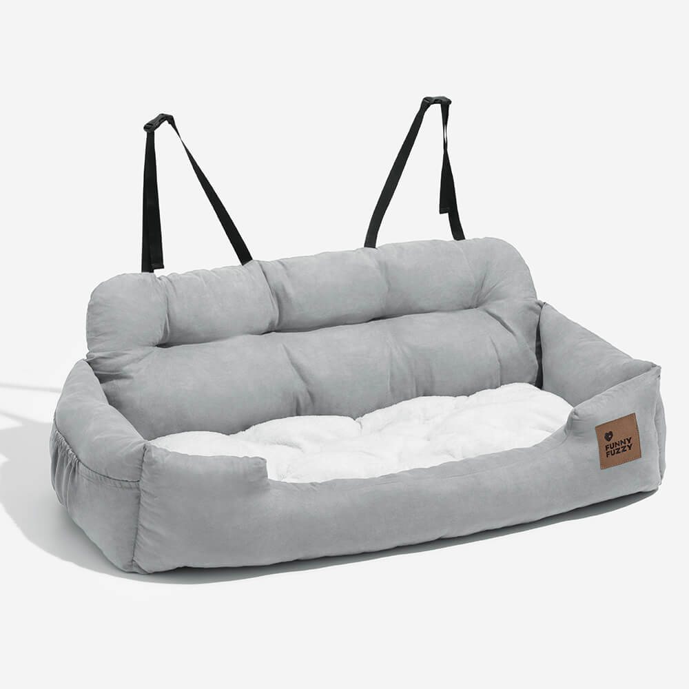 Asiento para el automóvil de la cama del perro