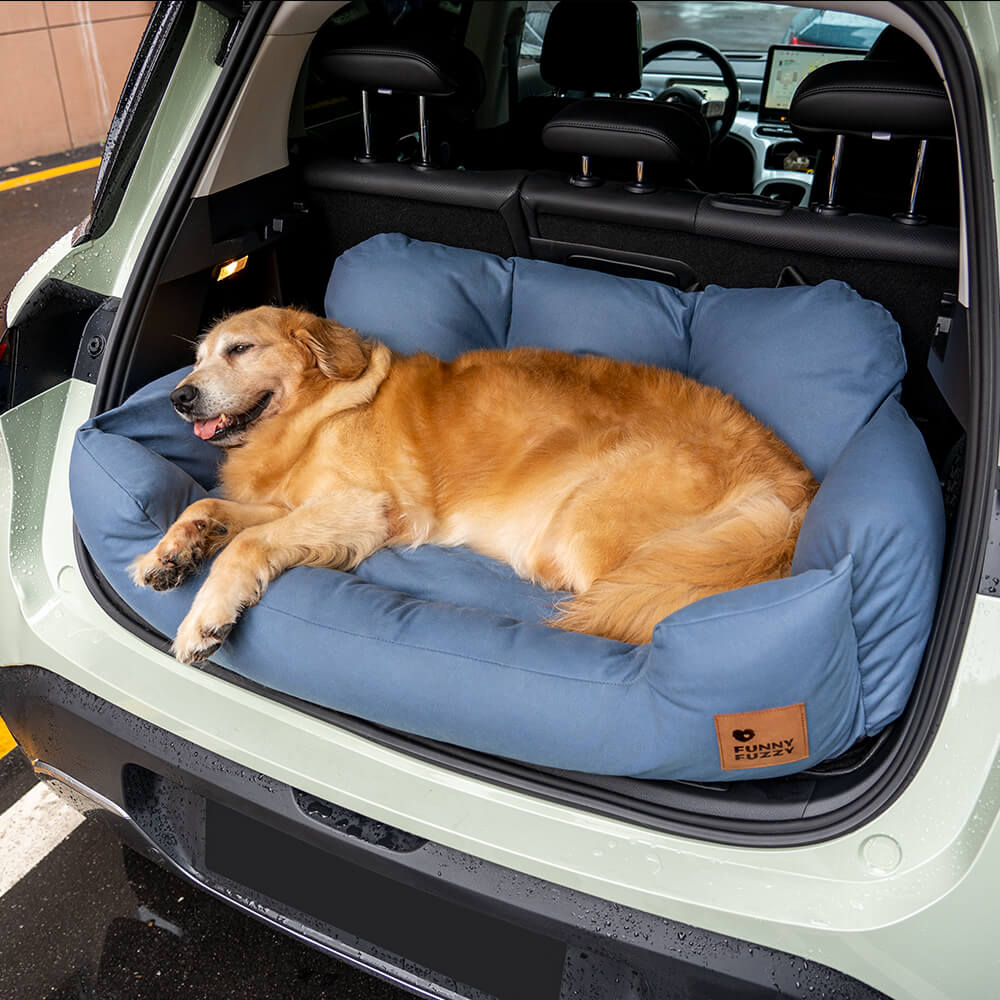 Reisepolster-Sicherheitsbetten für mittelgroße und große Hunde im Auto