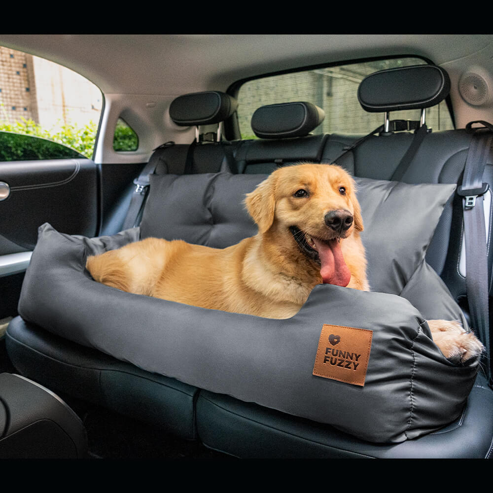 Reisepolster-Sicherheitsbetten für mittelgroße und große Hunde im Auto