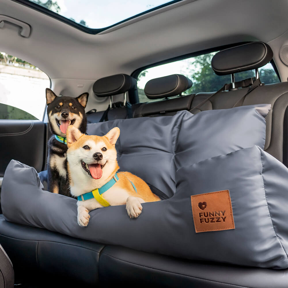 Reisepolster-Sicherheitsbetten für mittelgroße und große Hunde im Auto
