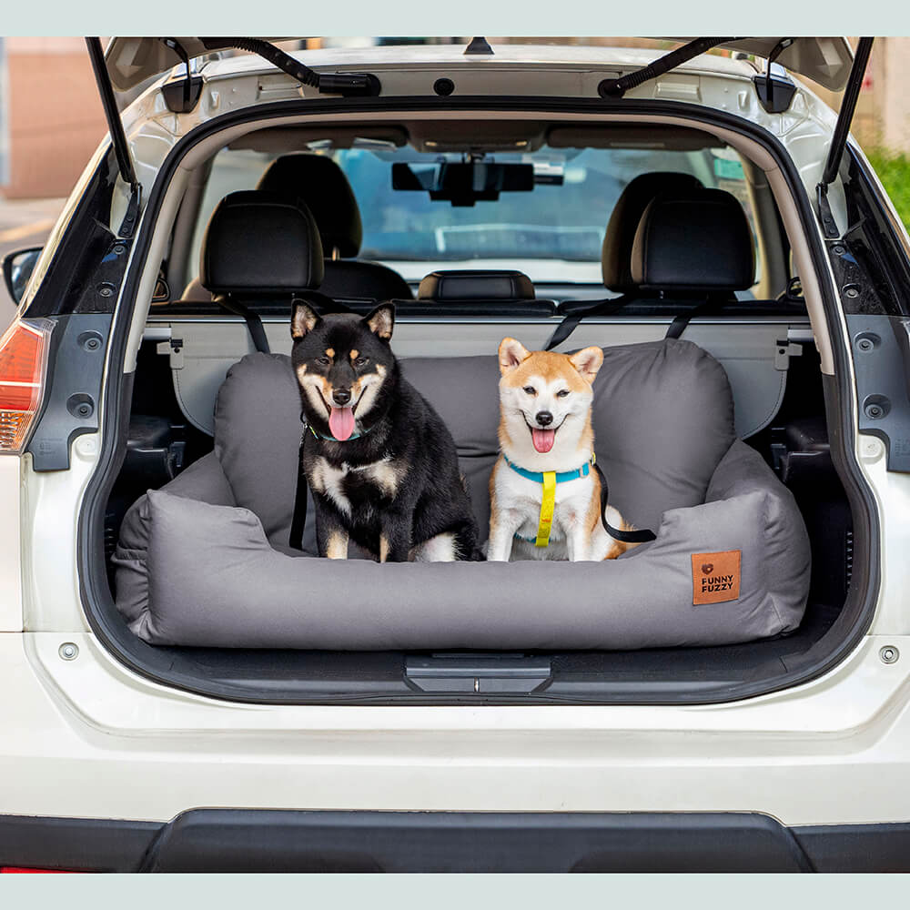 Reisepolster-Sicherheitsbetten für mittelgroße und große Hunde im Auto