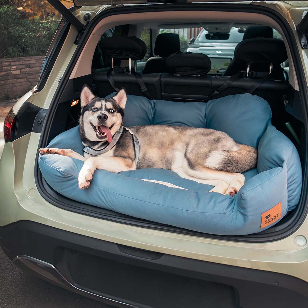 Reisepolster-Sicherheitsbetten für mittelgroße und große Hunde im Auto