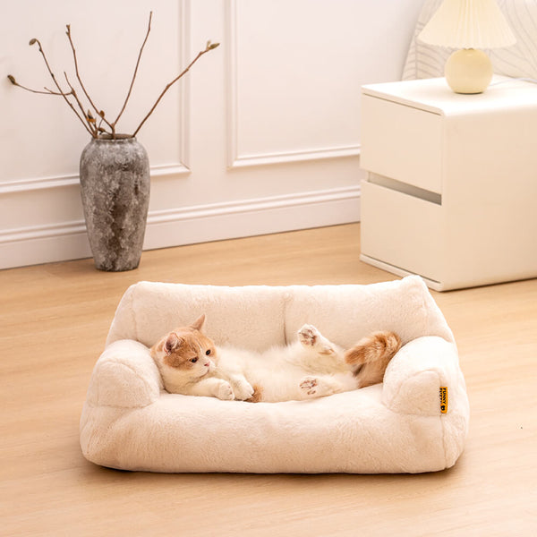 Cama de sofá de perros y gatos de diamantes de ocio y gato
