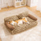 Cama de sofá de perros y gatos de diamantes de ocio y gato