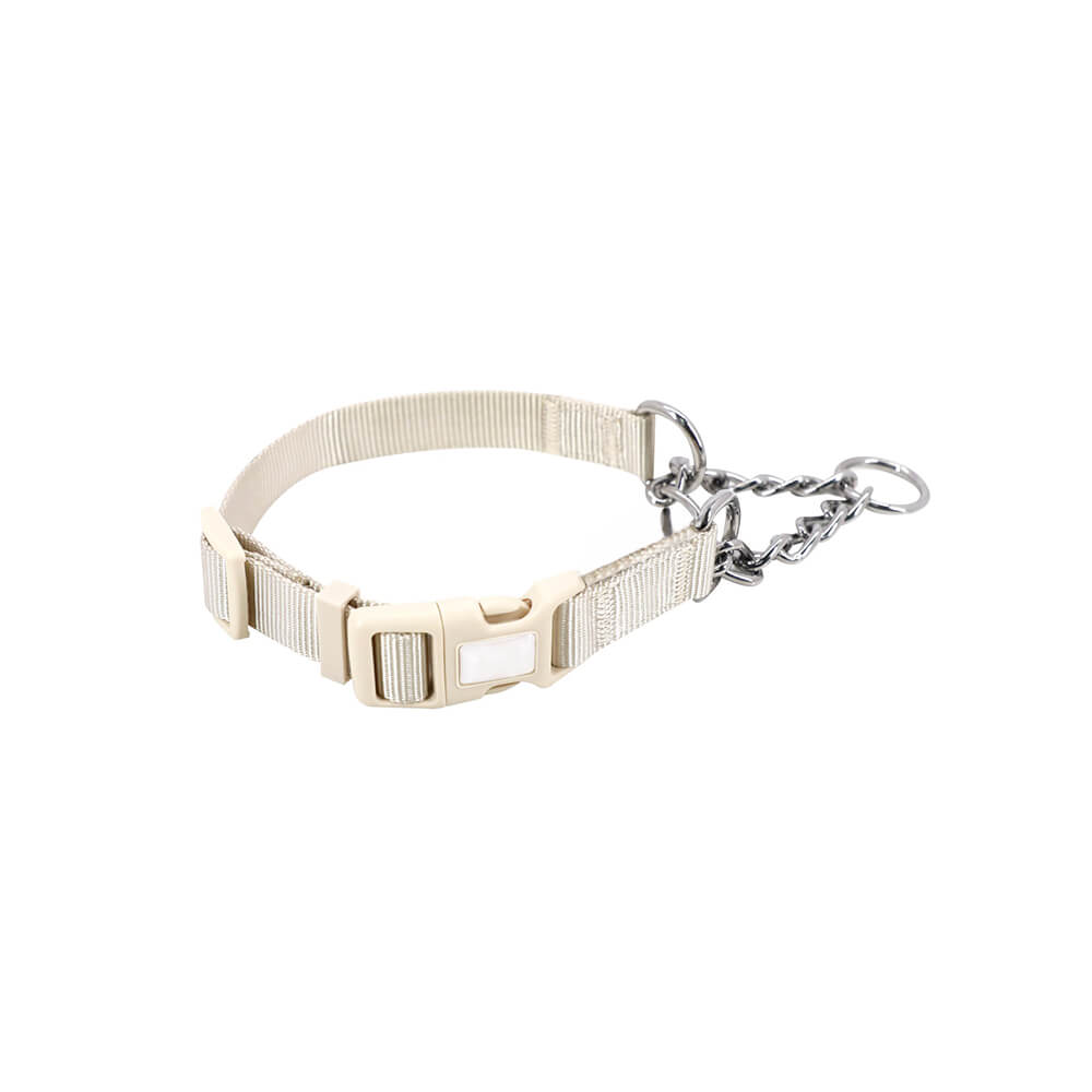 Collier de dressage pour chien Martingale anti-traction Chain Reaction