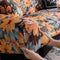 Garden Floral Floral Polar Fleece Sofá Cover Cubierta completa Cubierta de sofá mágica el estiramiento