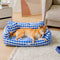 Bonnes choses lin respirant confort canapé-lit pour animaux de compagnie lit pour chien