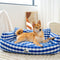 Bonnes choses lin respirant confort canapé-lit pour animaux de compagnie lit pour chien