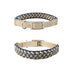 Hand-Woven Leather Multifunctional Anti-Pull Dog Collar and Leash Set