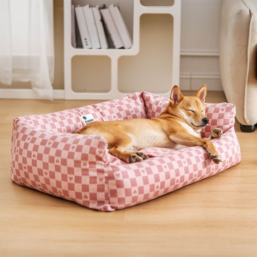 Cama de sofá de perros para dormir con sueño profundo