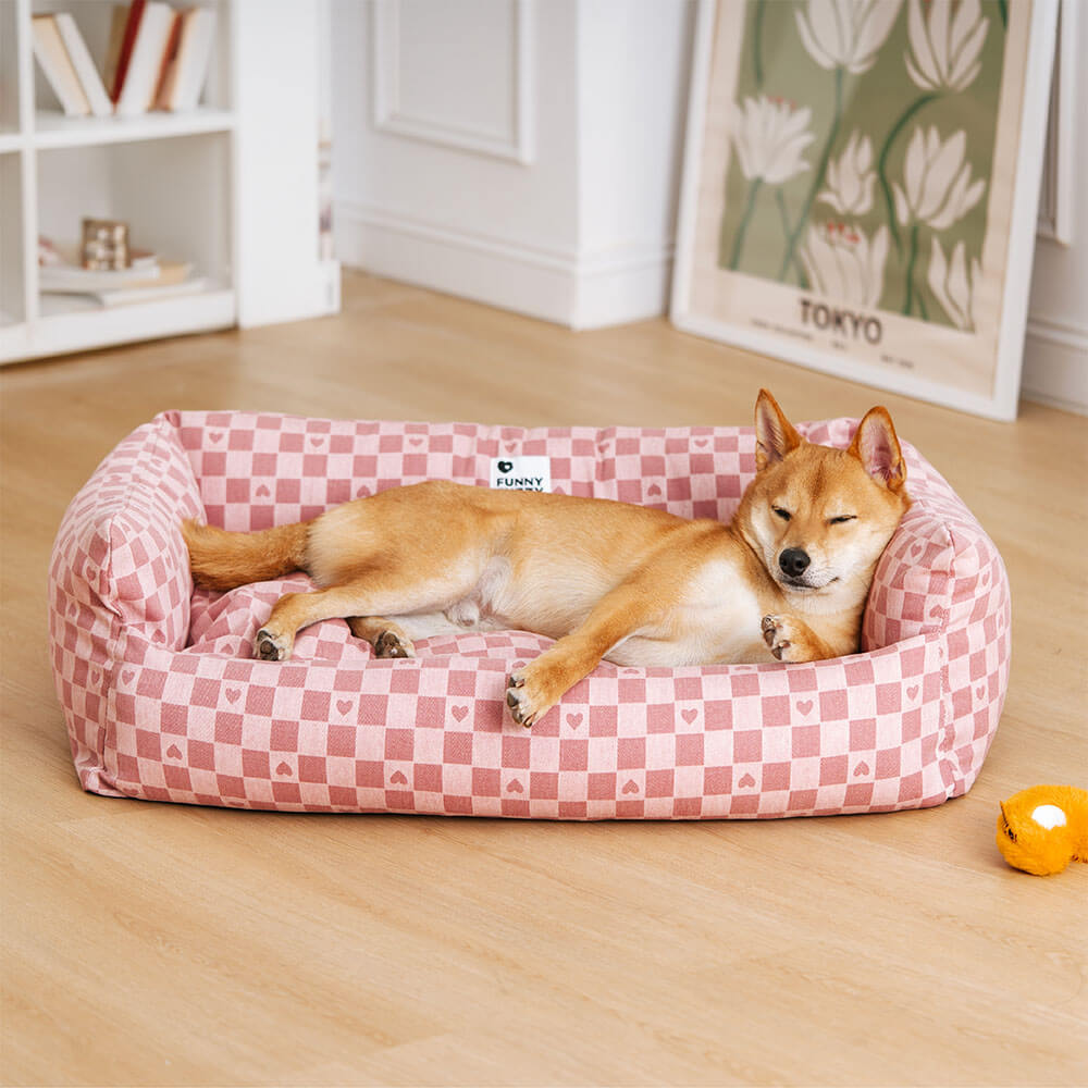 Cama de sofá de perros para dormir con sueño profundo