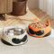 Tazón de mascota fácil de gran capacidad con acero inoxidable