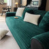 Chenille Art Corrugated Breatable No-Slip Couch Cover Coach