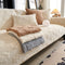 Chenille Art Corrugated Breatable No-Slip Couch Cover Coach