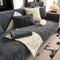 Chenille Art Corrugated Breatable No-Slip Couch Cover Coach