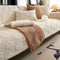 Chenille Art Corrugated Breatable No-Slip Couch Cover Coach