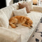 Chenille Art Corrugated Breatable No-Slip Couch Cover Coach