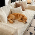 Chenille Art Corrugated Breatable No-Slip Couch Cover Coach