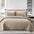 Cama de terciopelo de cristal acolchado geométrico casual caliente