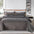 Cama de terciopelo de cristal acolchado geométrico casual caliente