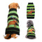 Pull chaud en tricot à col roulé pour chien et renne de Noël