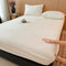 Soft Plush Skin-Friendly Mattress Protector Bedding Fitted Sheet Set