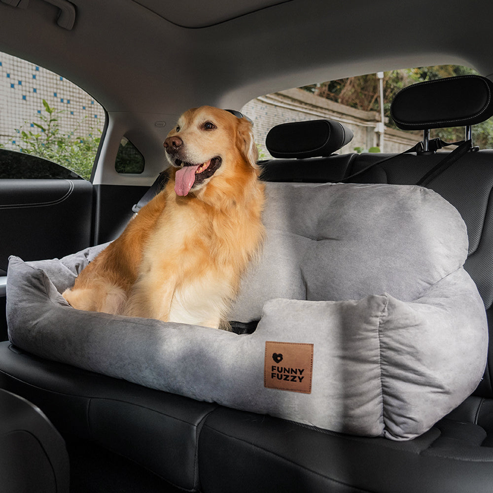 Reisepolster-Sicherheitsbetten für mittelgroße und große Hunde im Auto