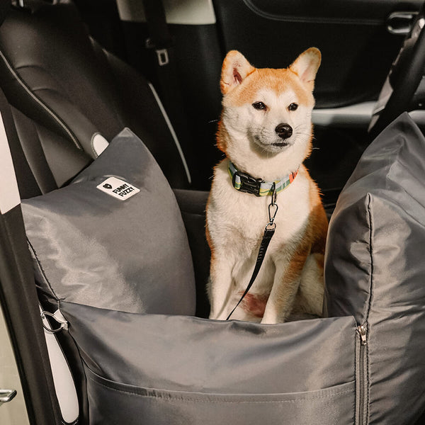 Cama de asiento para el automóvil para mascota de cuero completo - Fuerte