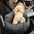 Bedera de asiento para el automóvil para perros impermeables.