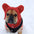 Capucha para perros de vellón con orejas de oso: ropa de invierno divertida y acogedora