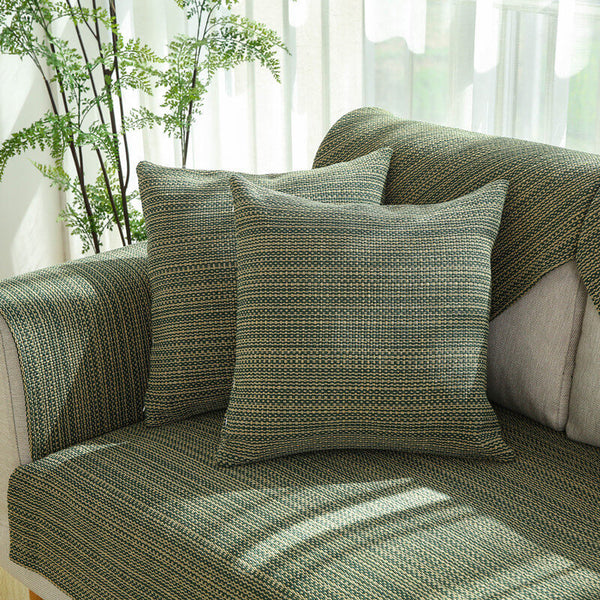 Nature Linen Encabeza de sofá anti-Scratch encerrada a mano