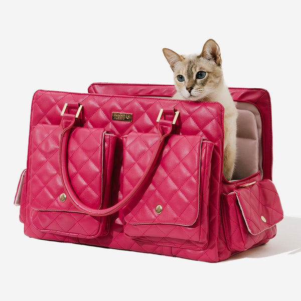 Largante de transporte grande y elegante Bolsa de mascotas de viajes humanos multifuncionales-Tail errante