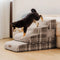 Escaleras de rampa para mascotas extraíbles de esponja de alta densidad a cuadros - COMFYCLIMB