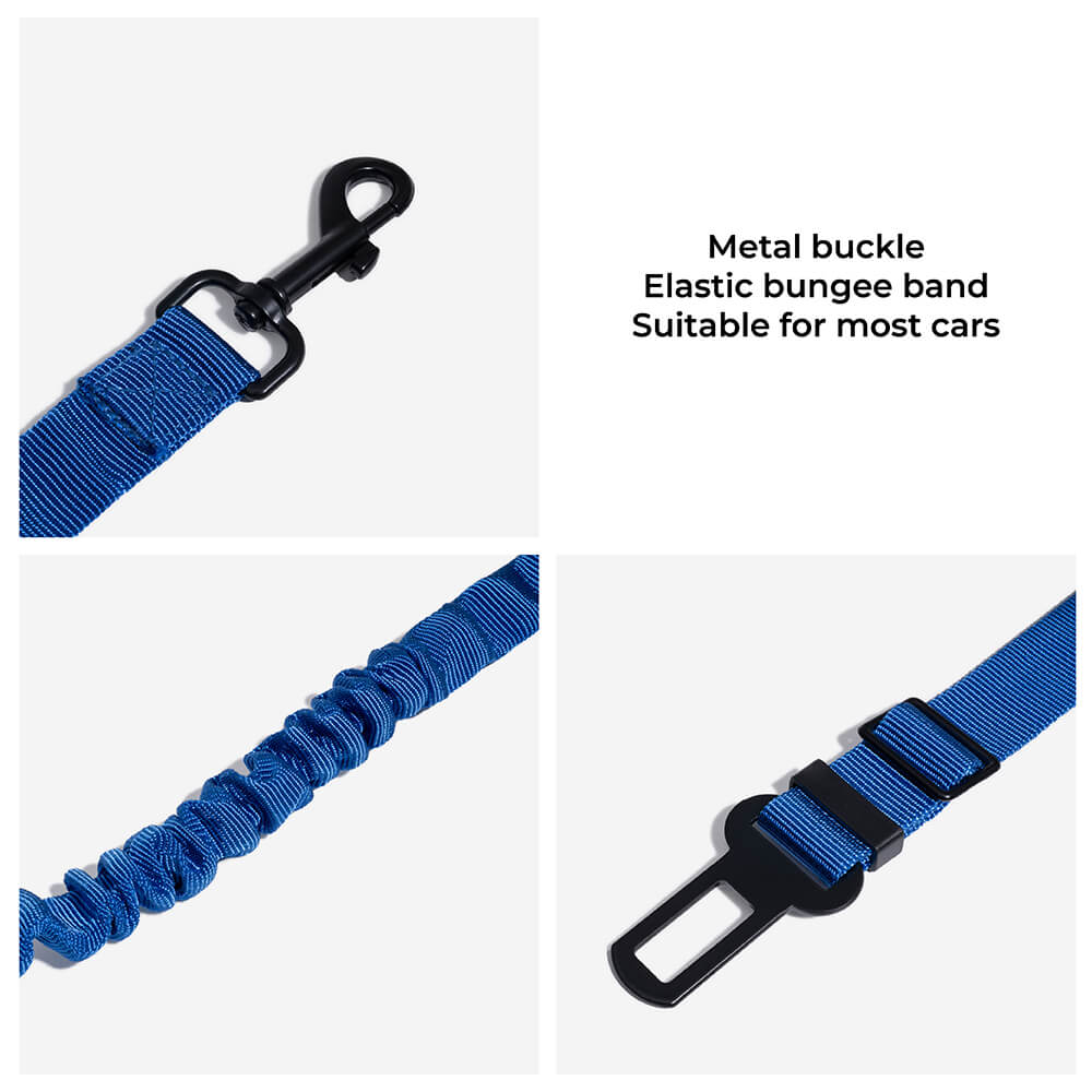Accesorios para perros fríos ajustables de búfer cinturón de seguridad para el automóvil