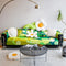 Housse de protection pour meubles, motif floral, anti-rayures, super douce