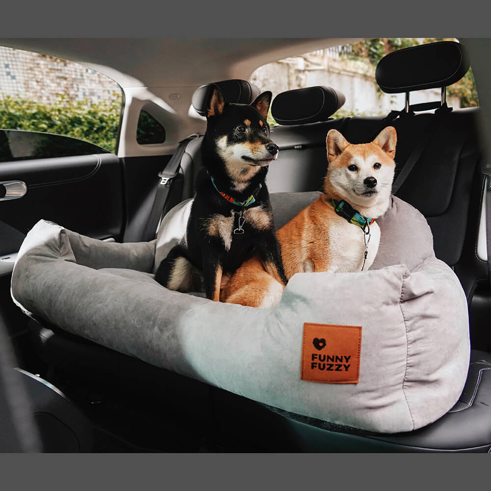Reisepolster-Sicherheitsbetten für mittelgroße und große Hunde im Auto