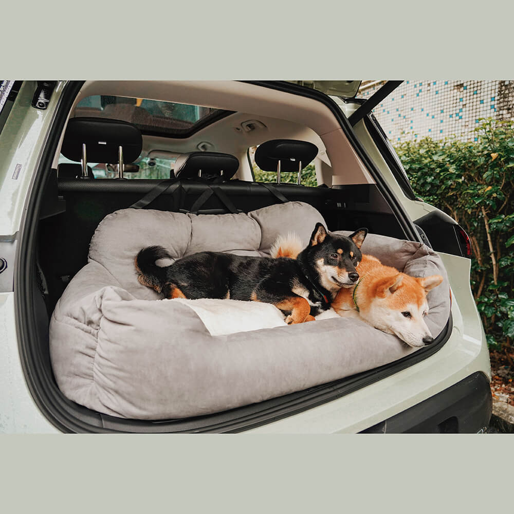 Reisepolster-Sicherheitsbetten für mittelgroße und große Hunde im Auto