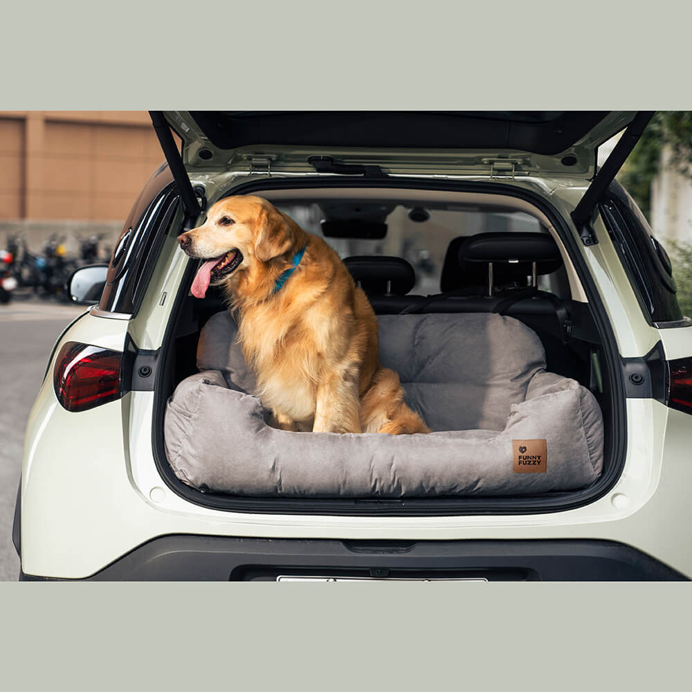 Reisepolster-Sicherheitsbetten für mittelgroße und große Hunde im Auto