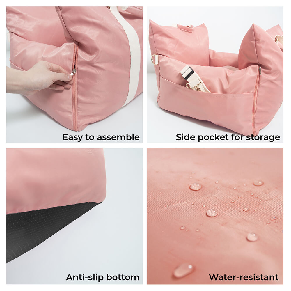 Cama de asiento para el automóvil para perros impermeable - Primera clase