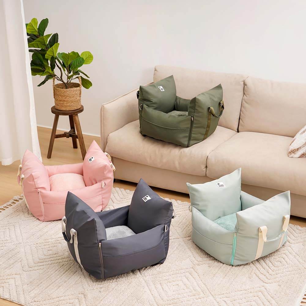 Cama de asiento para el automóvil para perros impermeable - Primera clase
