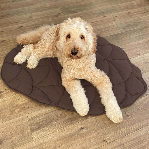 Manta de perro de forma de hoja