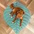 Cobertor para cachorro em formato de folha